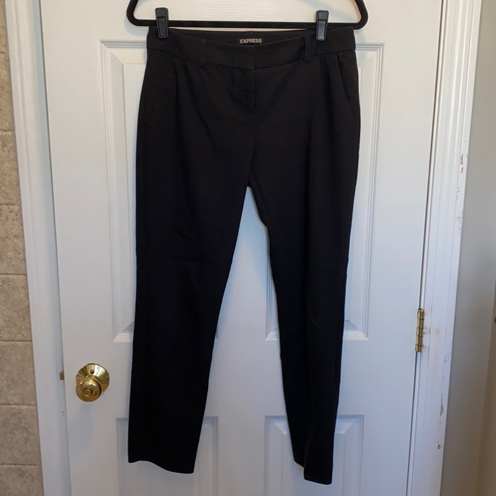 Black express columnist pant